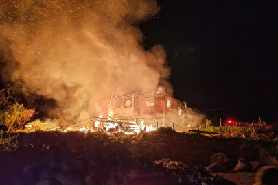 Manisa’da müstakil evde yangın: 1 kişi dumandan etkilendi