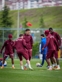 Trabzonspor’da Göztepe maçı hazırlıklarını sürdürdü