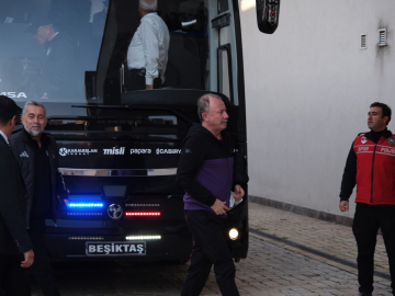 Beşiktaş kafilesi, Gaziantep’e geldi