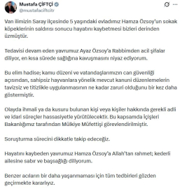 Köpek saldırısında ölen 5 yaşındaki Hamza toprağa verildi (4)