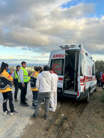 Çanakkale’de otomobil, uçurumdan dereye yuvarlandı: 1 yaralı