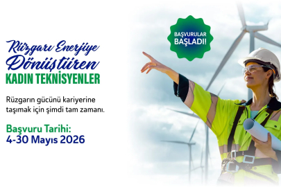 Rüzgarı Enerjiye Dönüştüren Kadın Teknisyen Programı’nın yeni dönemi başladı
