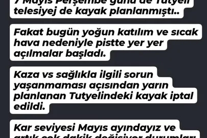 Uludağ’da mayıs ayında ücretsiz kayak keyfi (2)