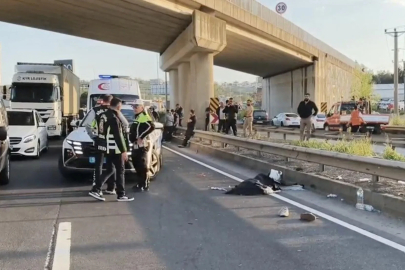 Tekirdağ'da bariyerlere çarpan motosikletteki Ela öldü, sürücü yaralandı