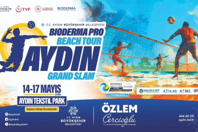 Plaj voleybolu heyecanı Aydın'da yaşanacak