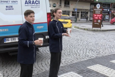 Geleceğin şeflerinden gönülleri ısıtan ikram