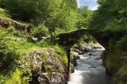 Ordu'da Çamaş Kanyonu ilgi odağı oluyor