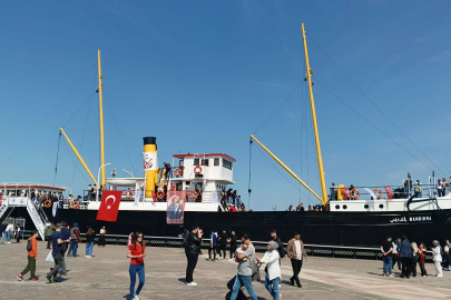 Bandırma Vapuru’nu 19 Mayıs’ta binlerce kişi ziyaret ediyor