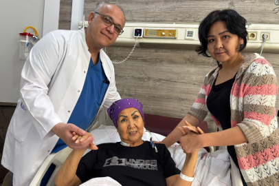 DHA'nın haberini gördü, Kazakistan'dan geldiği Antalya’da sağlığına kavuştu