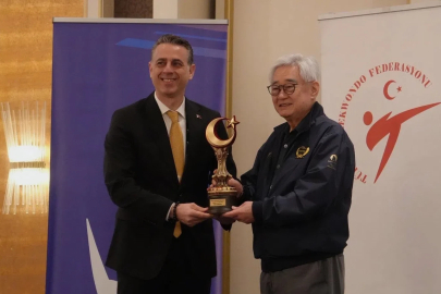 Dünya Taekwondo Federasyonu Başkanı Chungwon Choue İstanbul’da