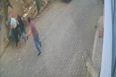 Kesilmek üzereyken kaçan boğa güçlükle yakalandı; o anlar kamerada