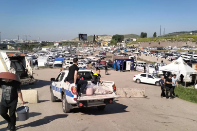 Ankara'da kurban kesim alanlarında yoğunluk