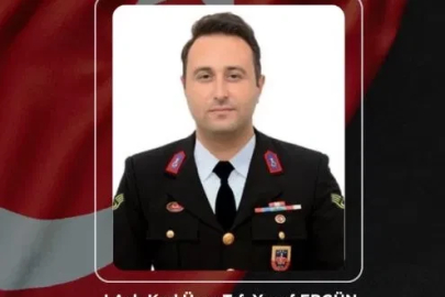 Otomobilin çarptığı Jandarma Astsubay Üstçavuş Ergün şehit oldu