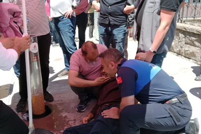 'Yol verme' kavgasında seken kurşunun isabet ettiği esnaf yaralandı