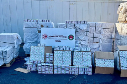 Mersin Limanı'nda yaklaşık 5 milyar TL değerinde kapsül ilaç ele geçirildi