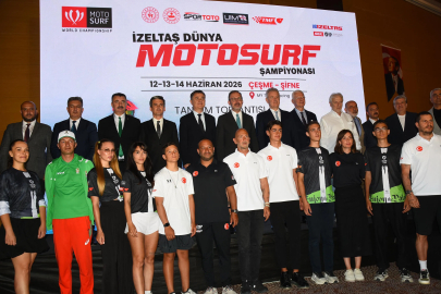 Dünya Motosurf Şampiyonası ikinci kez Çeşme'de yapılacak