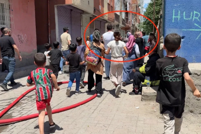 Diyarbakır'da yangın sonrası komşular arasında arbede