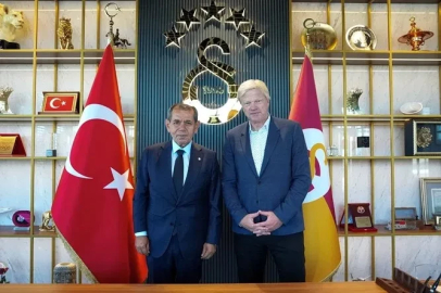 Oliver Kahn ve Dursun Özbek bir araya geldi
