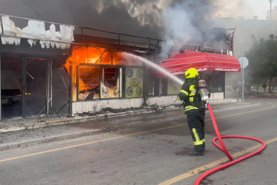 Mersin’de fırında çıkan yangın hasara neden oldu