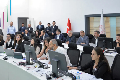 LGS süreci, Sınav Koordinasyon Merkezi'nden anlık takip edildi