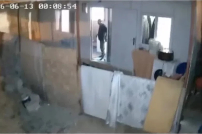 Gaziantep’te 4.6 büyüklüğündeki deprem anı kamerada