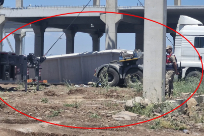 Fabrika inşaatında beton blok, işçilerin üzerine düştü: 1 ölü, 1 yaralı