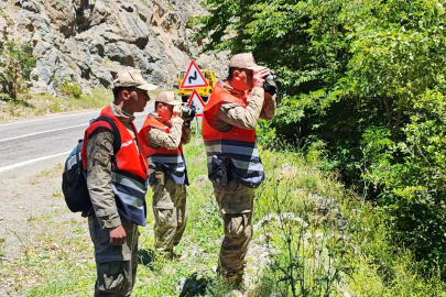 Dereye düşen kamyonette kaybolan baba-oğlu arama çalışmalarında 2'nci gün (3)