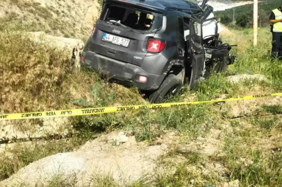 Malatya'da takla atan otomobilin sürücüsü öldü