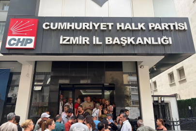 CHP İzmir İl Başkanlığı'nda gerginlik