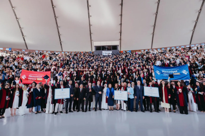 Hasan Kalyoncu Üniversitesi’nde mezuniyet coşkusu 