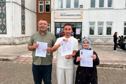 Ailece aynı okulda YKS heyecanı yaşadılar